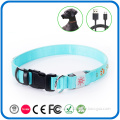 Nylon Leather Led Light Up Dog Collar Necklace